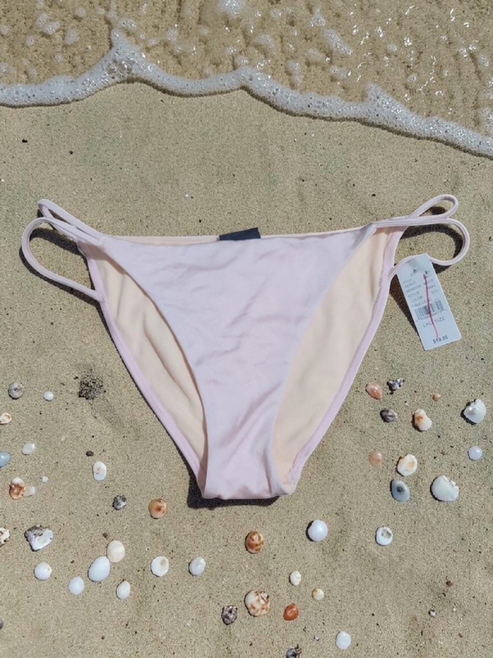Women’s Light Pink Bikini Bottom - Unbranded